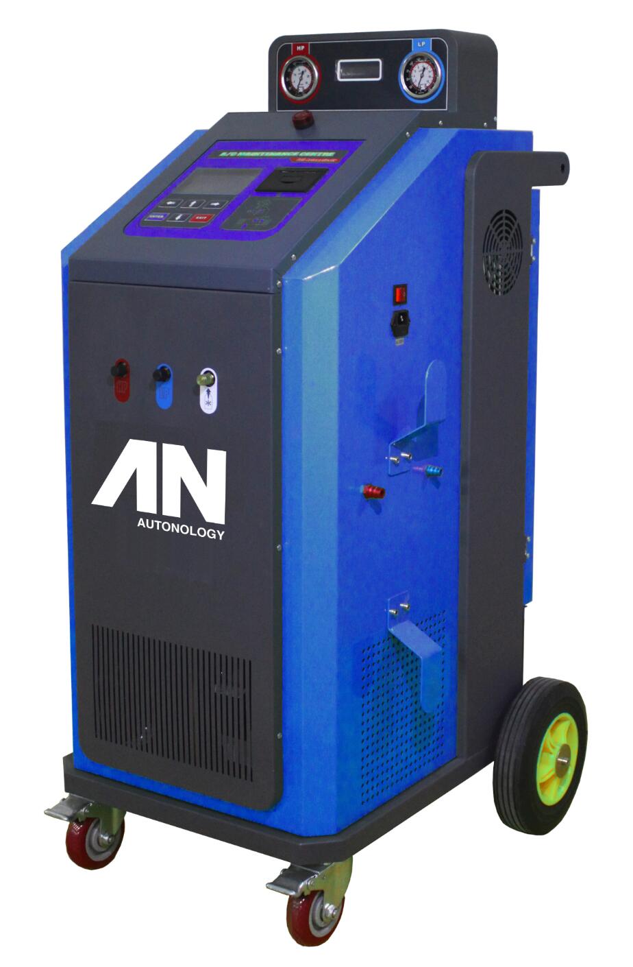 Air conditioning service machine for R1234YF and R134A